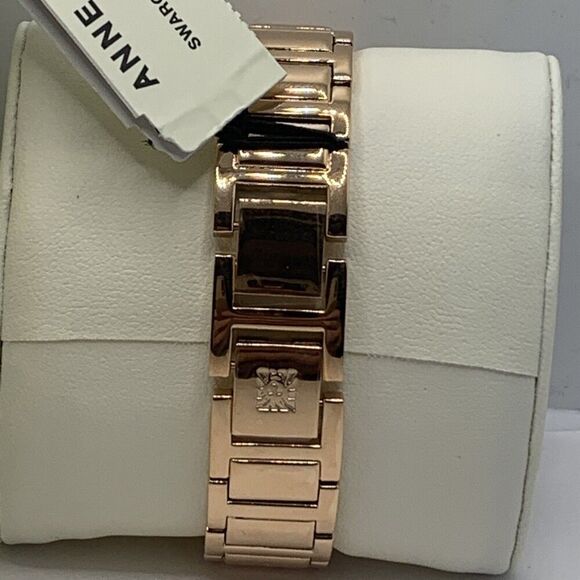 Anne Klein 3674RGST Womens Rose Gold Analog Dial Quartz Genuine Wrist Watch Ga29 - Picture 5 of 10